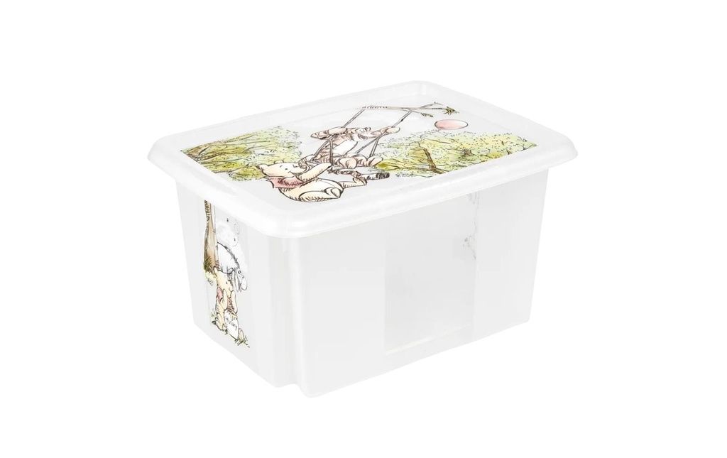keeeper Karolina Bac gerbable avec couvercle plastique transparent 15 l