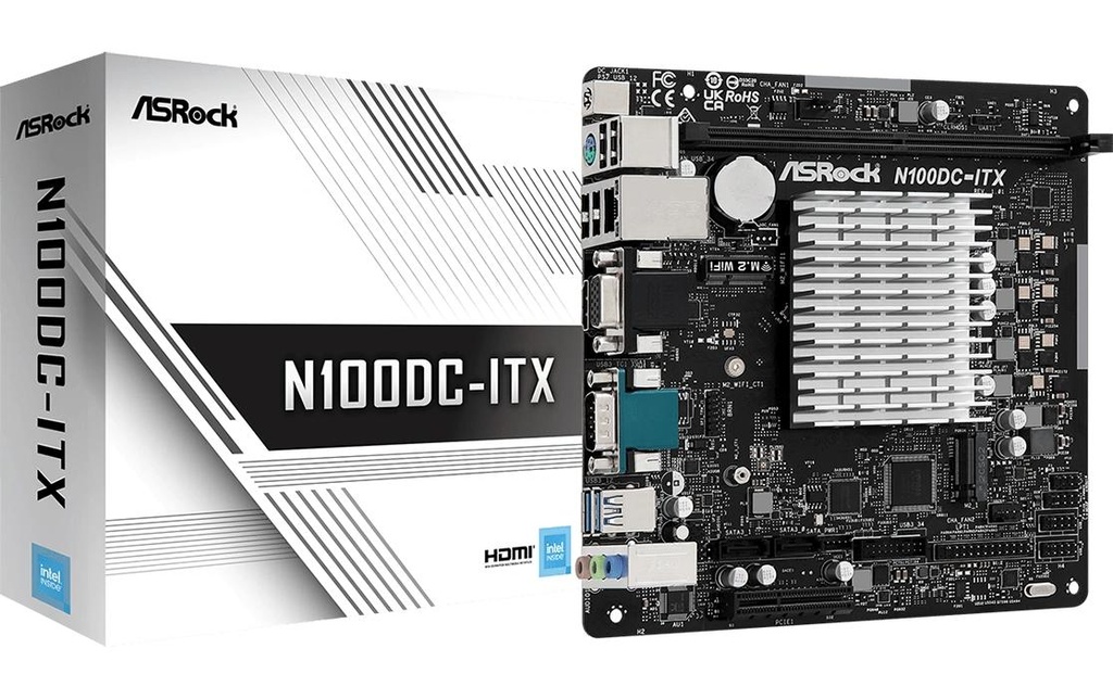 ASRock Carte mère N100DC-ITX