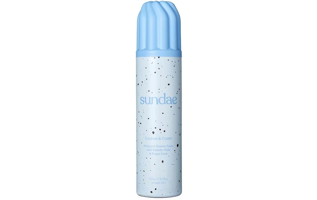 sundae Mousse de douche Shower Foam Cookies & Cream 265 ml