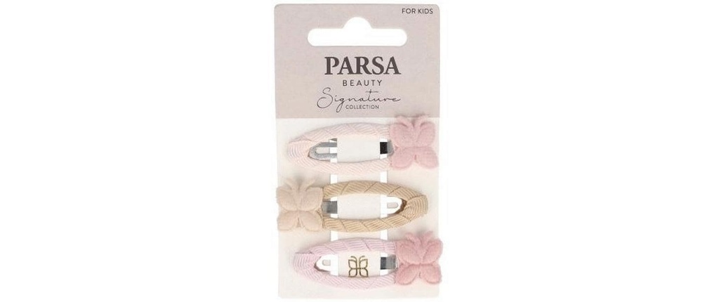 Parsa Beauty Pince à cheveux, avec application 3 pièces