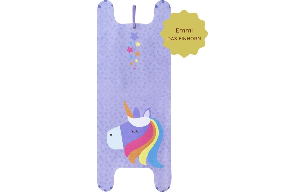 Yogitier Emmi la licorne Caoutchouc naturel / microfibre, violet
