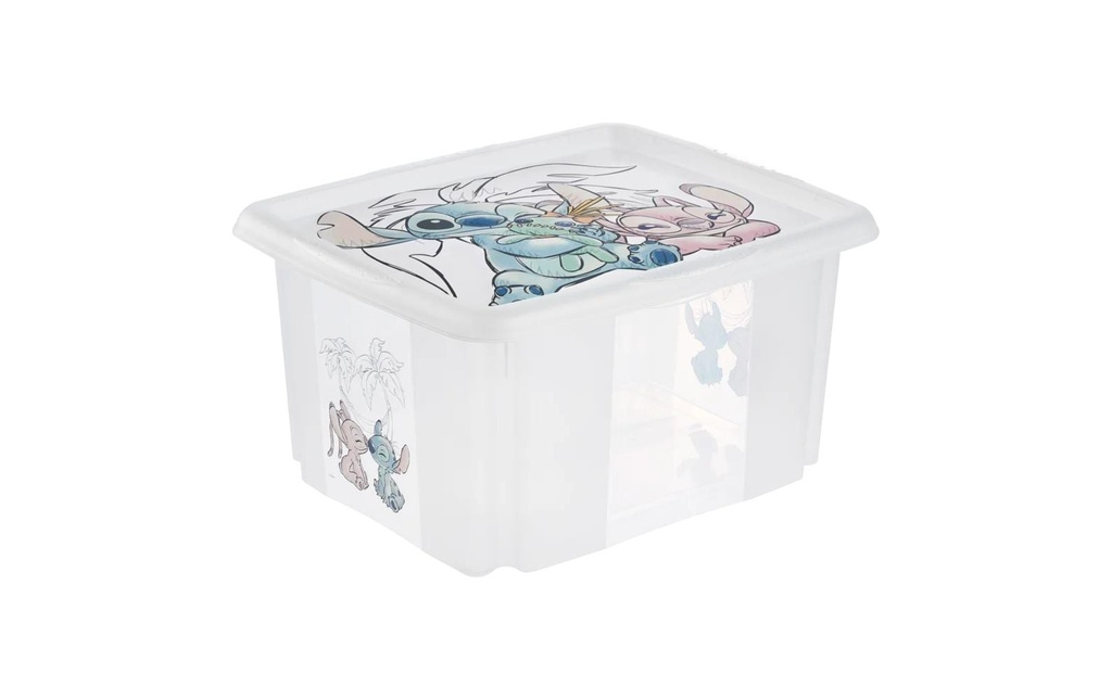 keeeper Karolina Bac gerbable plastique 24 l Transparent avec motif