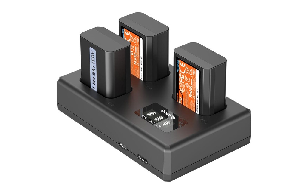 Smallrig Chargeur NP-FW50 6019 Triple