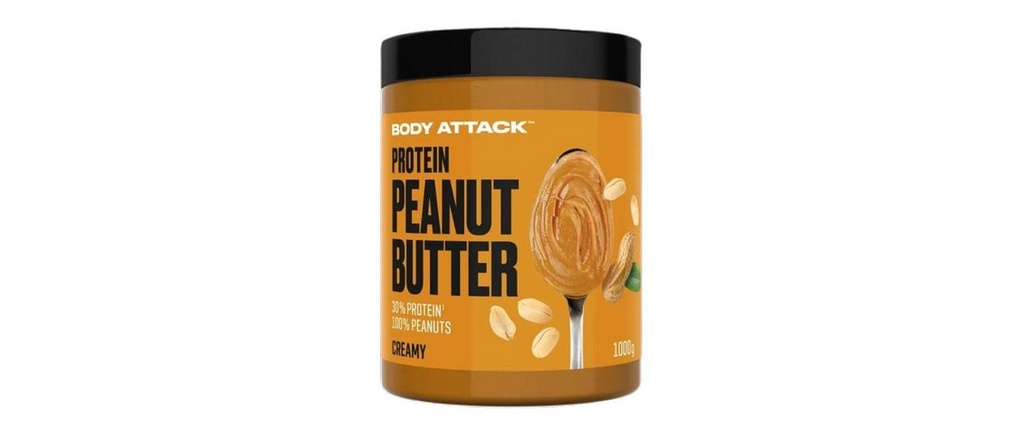 Body Attack Beurre de cacahuètes Cacahuètes, 1 x 1000 g