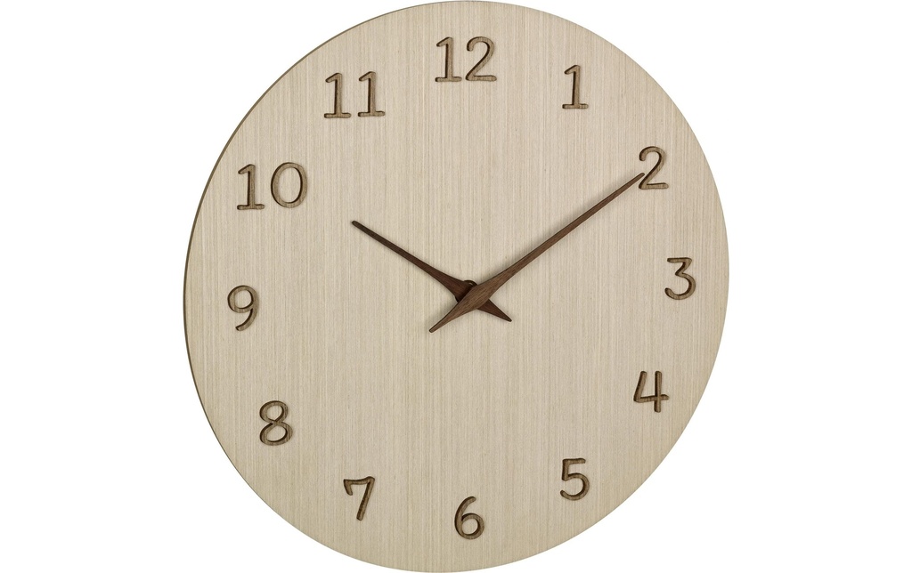 TFA Dostmann Horloge murale Brun