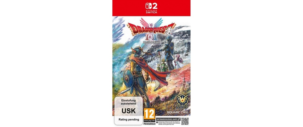Square Enix Dragon Quest I + II HD - 2D Remake (Boîte)