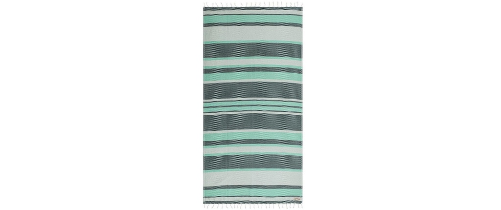 Haushaltsware Serviette de plage JADE DOBBY STRIPE 94 x 170 cm