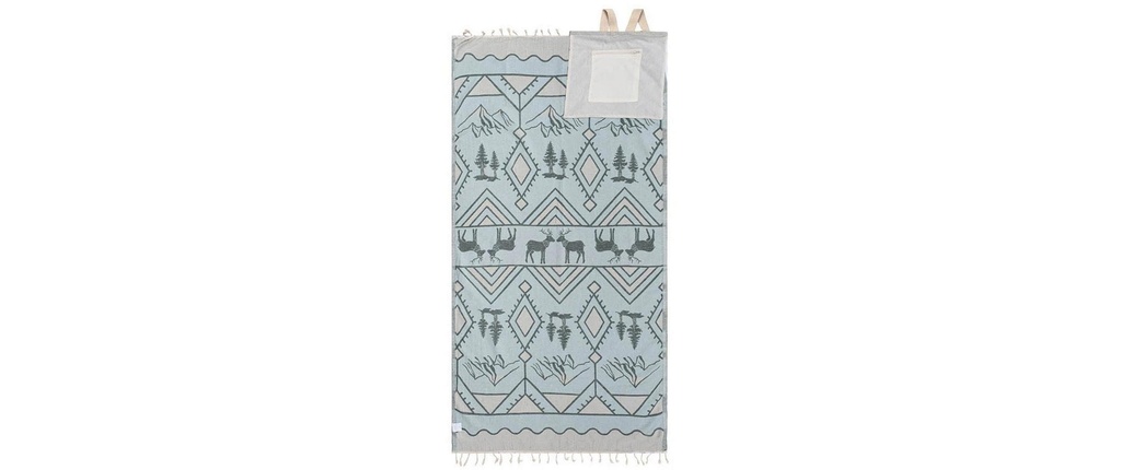 Haushaltsware Rocky Coton bio, style bohème