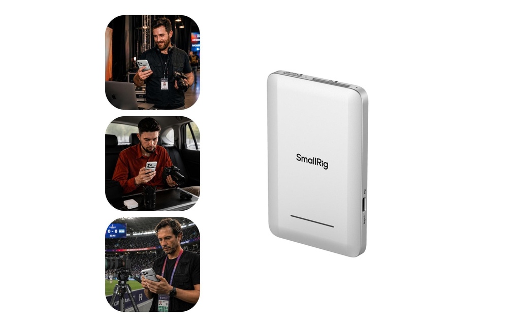 Smallrig SSD portable multifonctionnel 2000 GB