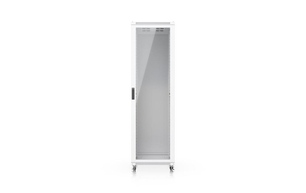 Ubiquiti Armoire réseau 42U 42HE / Blanc,  Porte vitrée