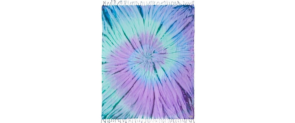 Haushaltsware Luna XL Coton multicolore à motifs 157 x 193 cm