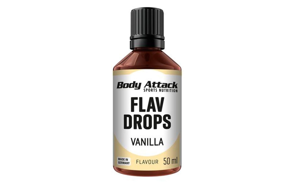 Body Attack Flav Drops Vanille