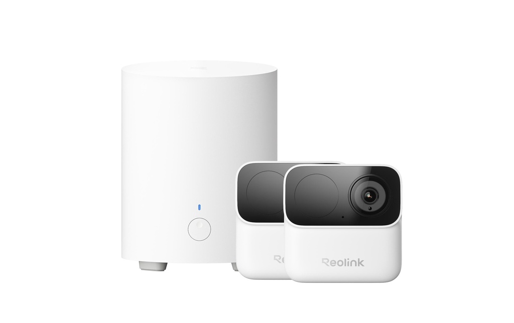 Reolink Kits de surveillance 2 x Argus MagiCam + Home Hub Mini