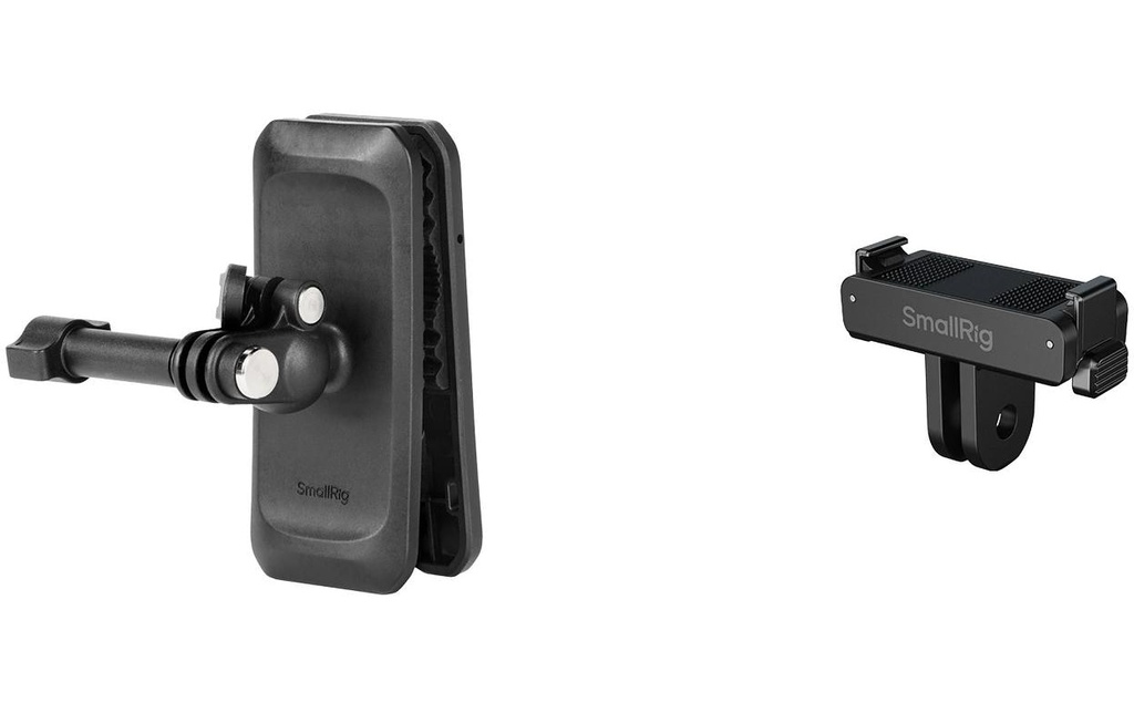Smallrig Fixation à clip pour sangle de sac à dos pour DJI Osmo Action 6 / Nano