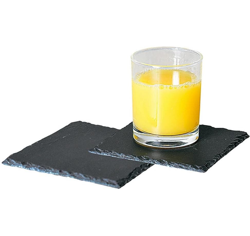 Kesper Dessous de verre Noir/Brun/Anthracite