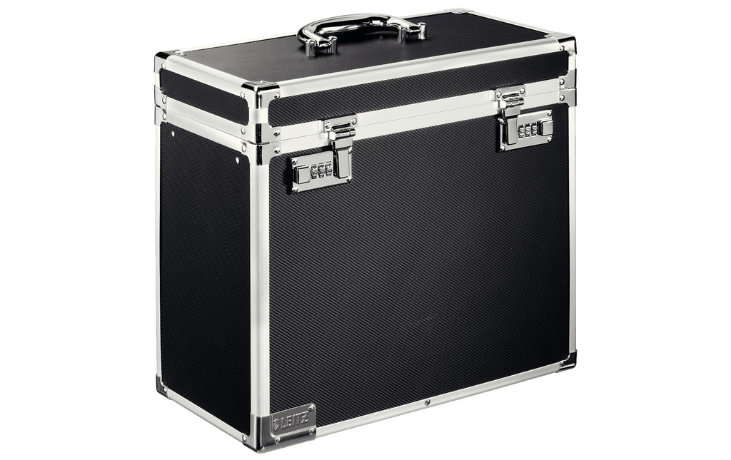 LEITZ Box pour doss.susp.noir-chrome