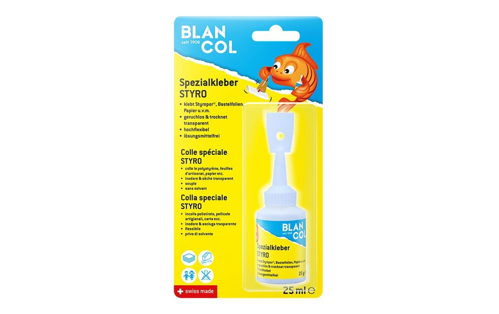 BLANCOL Colle spéciale STYRO (25 pces)