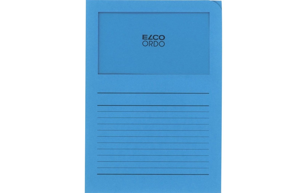 ELCO Ordo classico av.impr. bleu in (100 pces)