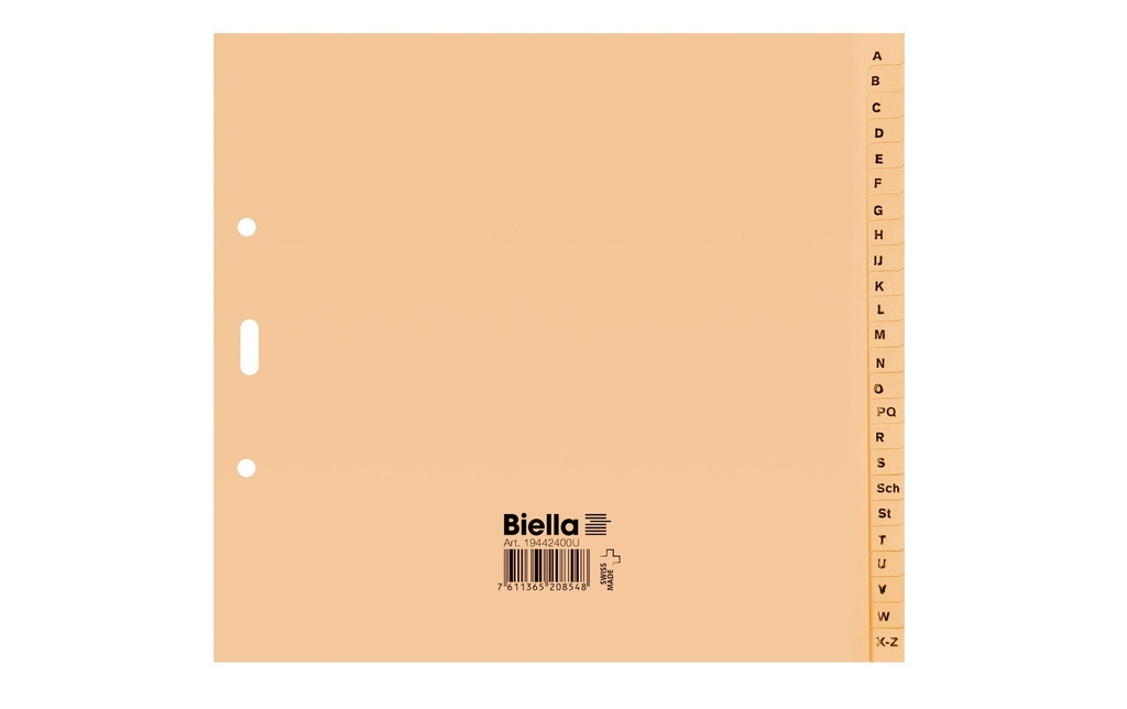 BIELLA Répertoire A4 A-Z