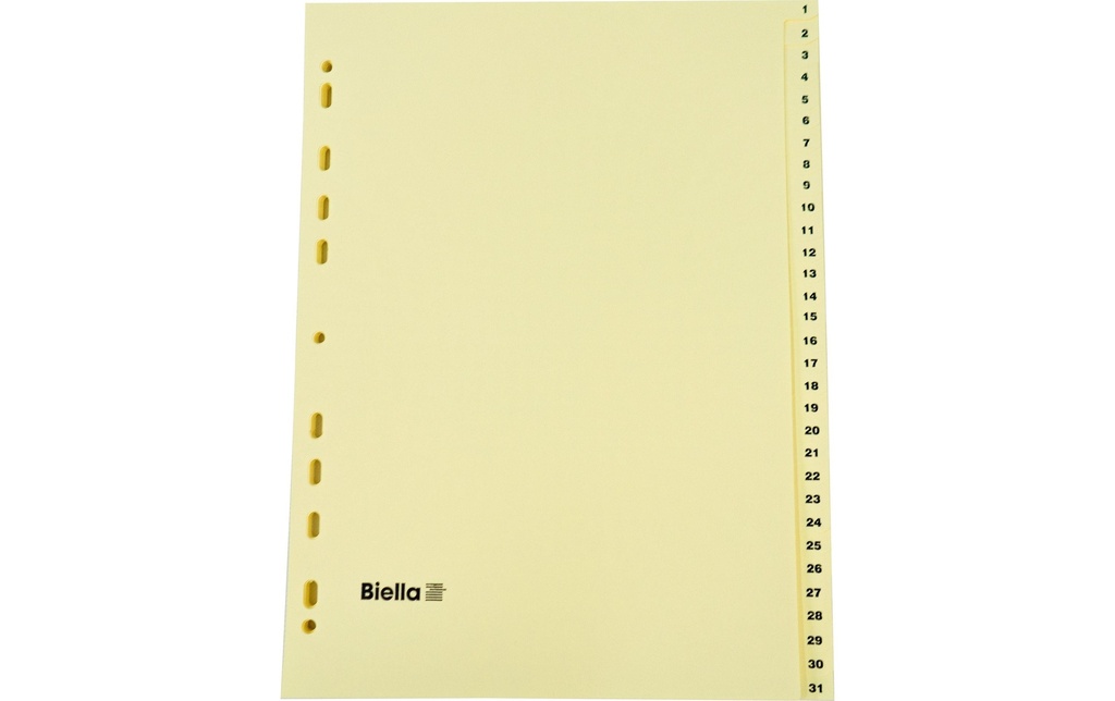 BIELLA Répertoire A4 1-31