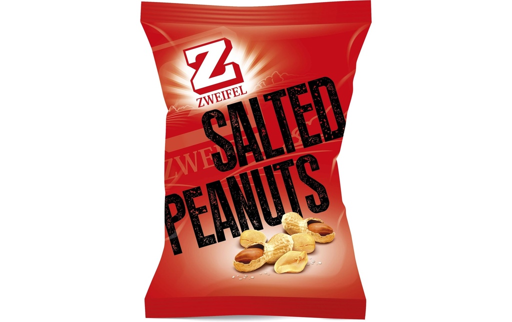 ZWEIFEL Zweifel Peanuts Salted 500g (380 pces)