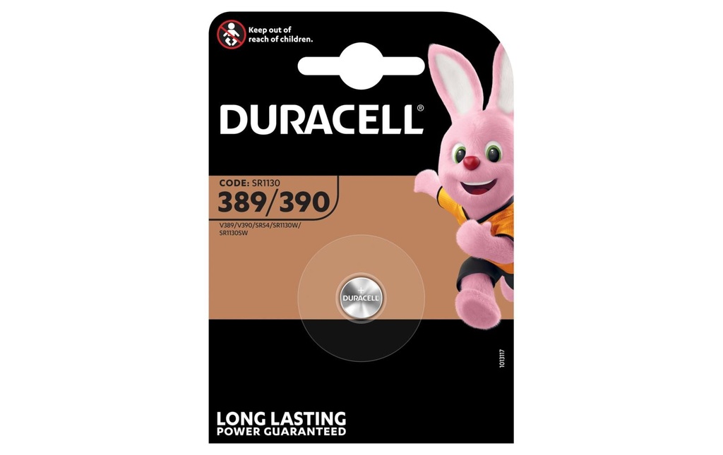 DURACELL Piles boutons SR54 389/390
