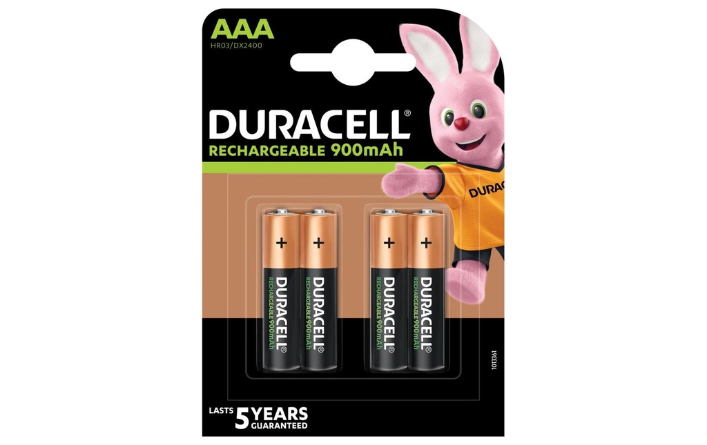 DURACELL Pile HR03 AAA (4 pces)