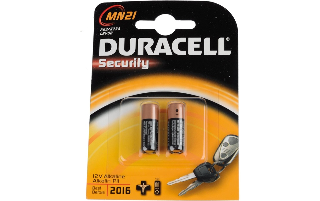 DURACELL Pile Security 3LR50 MN21 (2 pces)