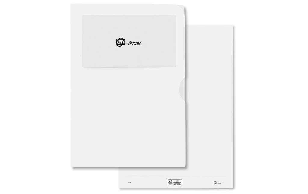 GOESSLER G-Finder sans impression blanc (100 pces)