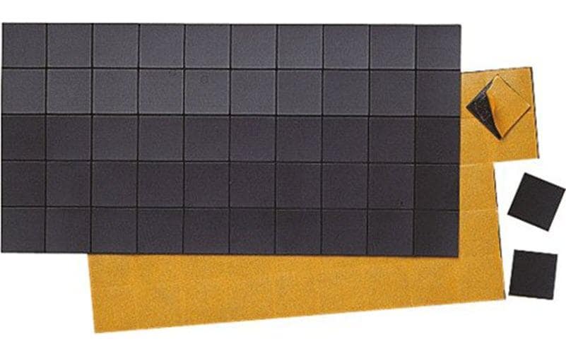 OXY Plaq.magn.30x30 mm autocollant (50 pces)