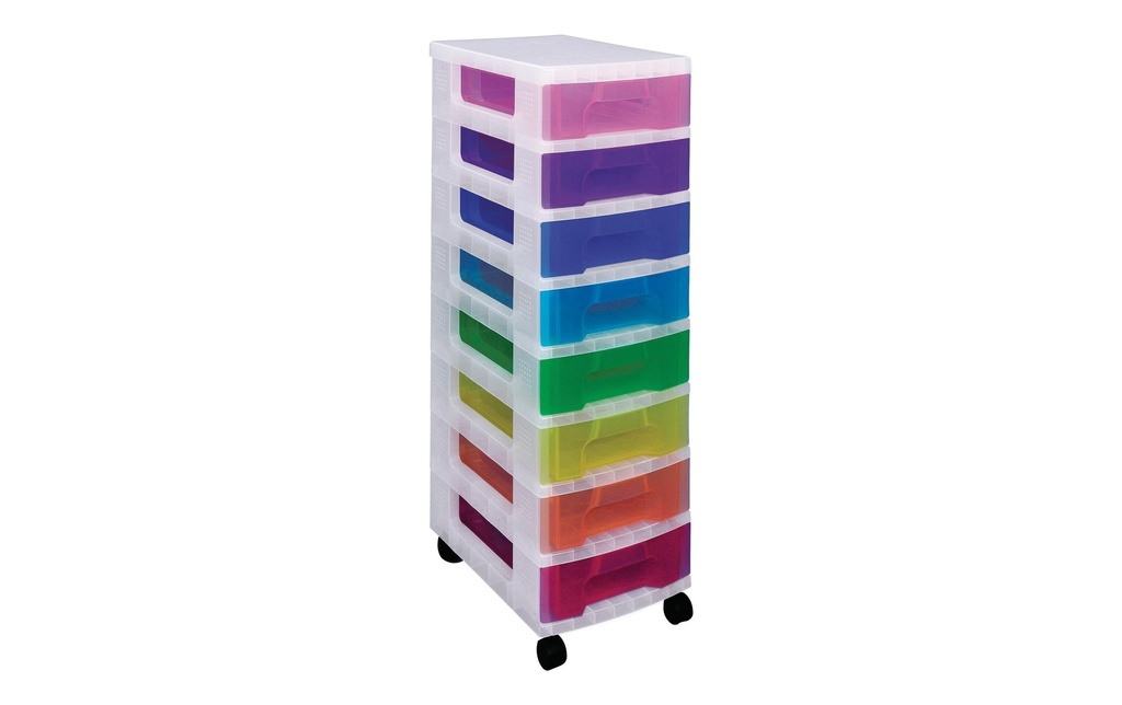 REALLY USEFUL BOX Système de tiroirs 8x9l Cl/Rai