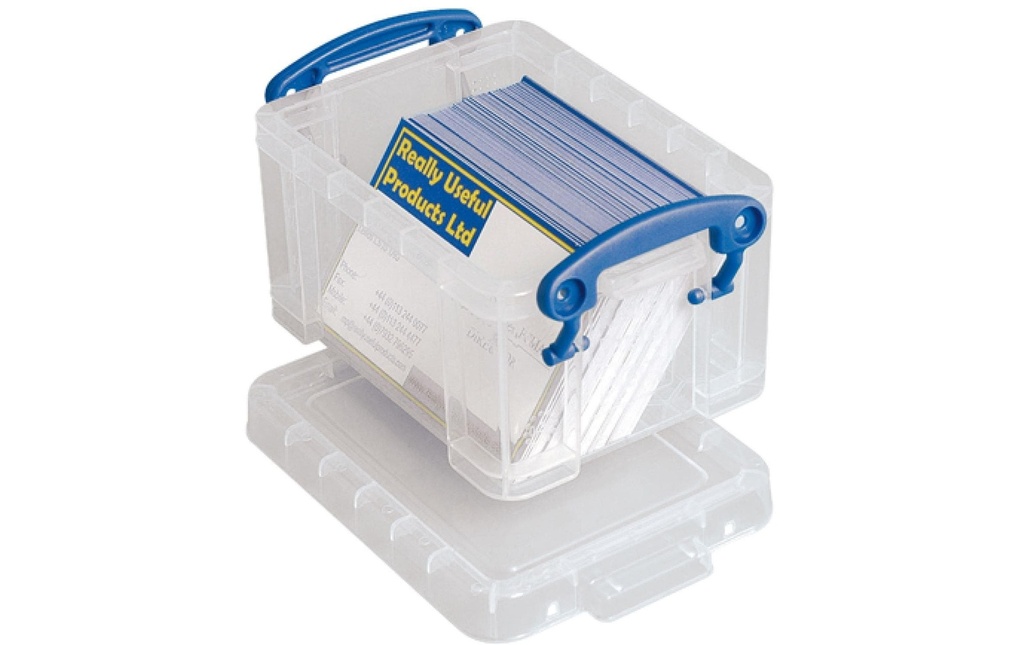 REALLY USEFUL BOX Box rangement 0.3l transparent