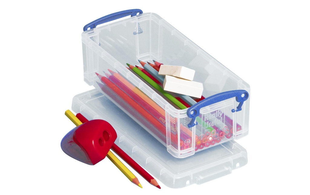 REALLY USEFUL BOX Box rangement 0.9l transparent