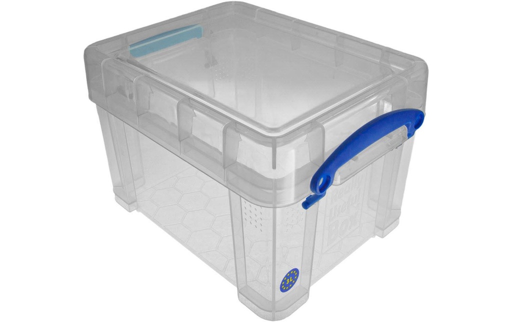 REALLY USEFUL BOX Box rangement 3l transparent