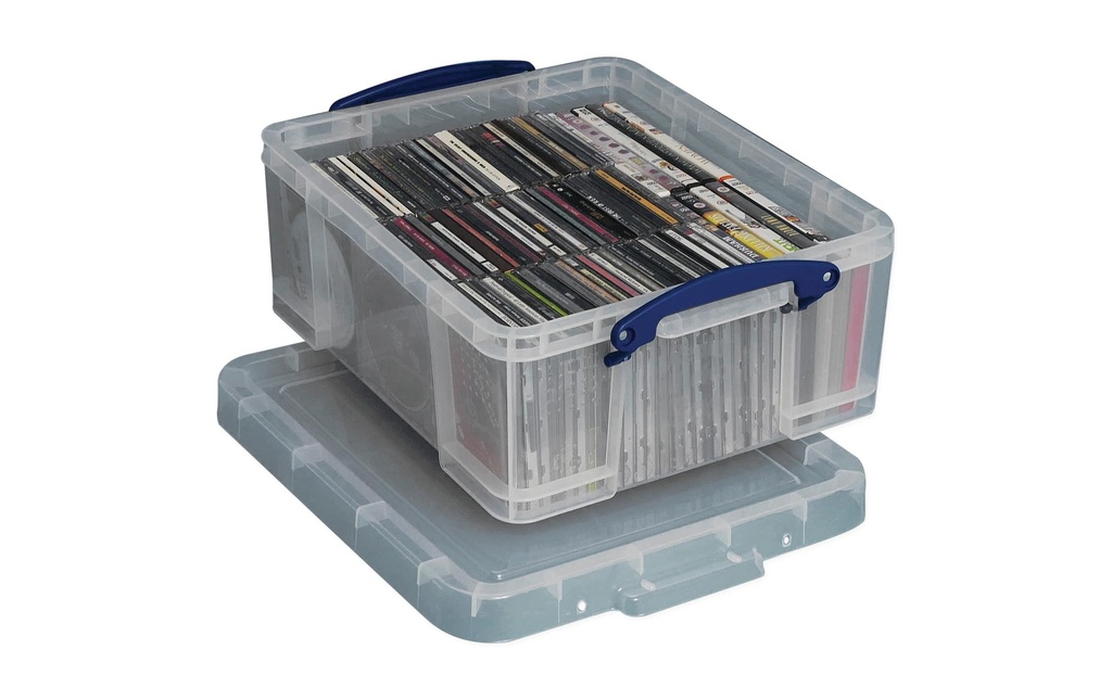 REALLY USEFUL BOX Box rangement 18l transparent