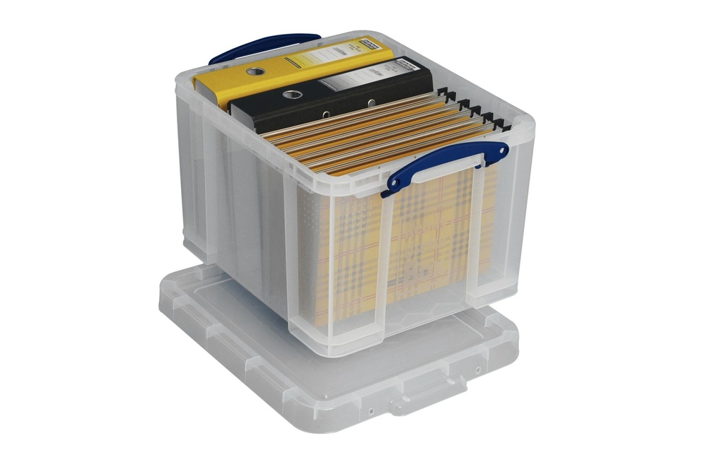 REALLY USEFUL BOX Box rangement 35l transparent