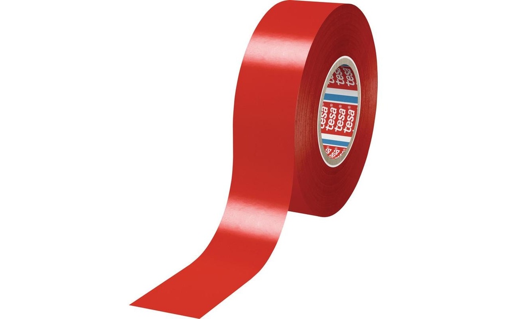 TESA tesaflex bande 19mmx33m rouge (33 pces)