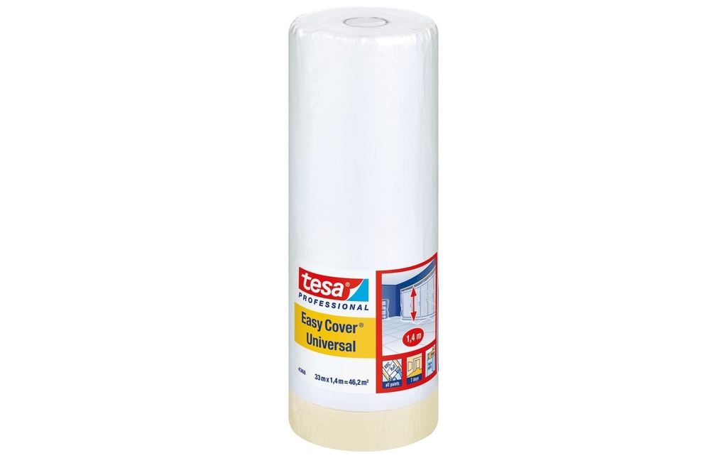 TESA Film protect.EasyCover 17x2.6m (17 pces)