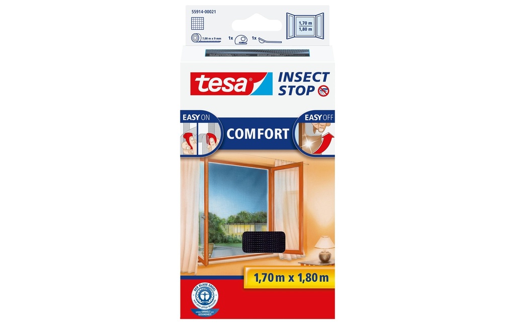 [151559149] TESA Moustiqu.COMFORT 170x180 anth.