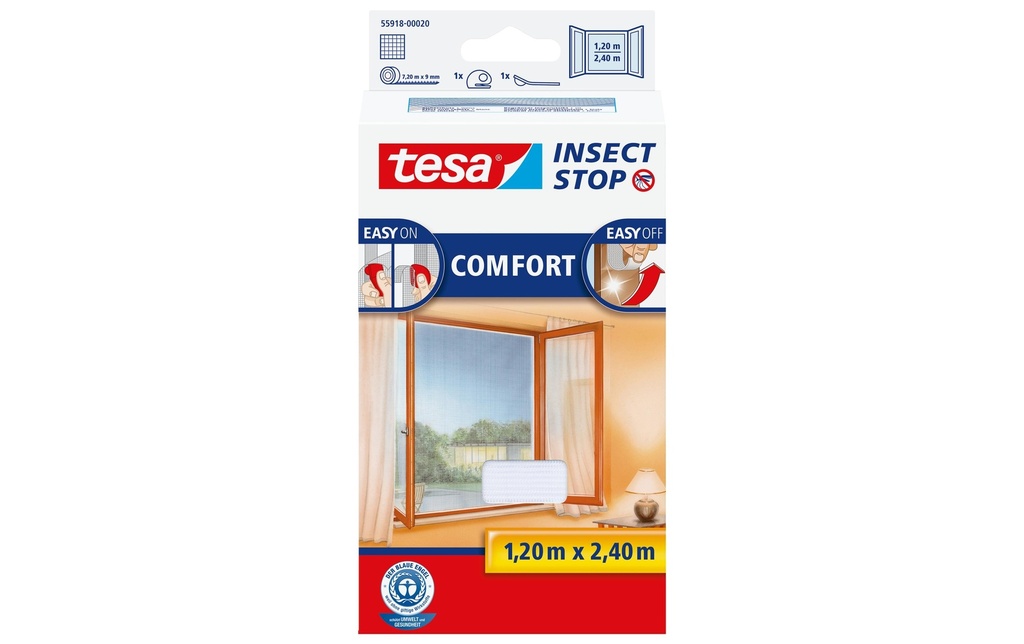 [151559180] TESA Moustiqu.COMFORT 120x240 blanc