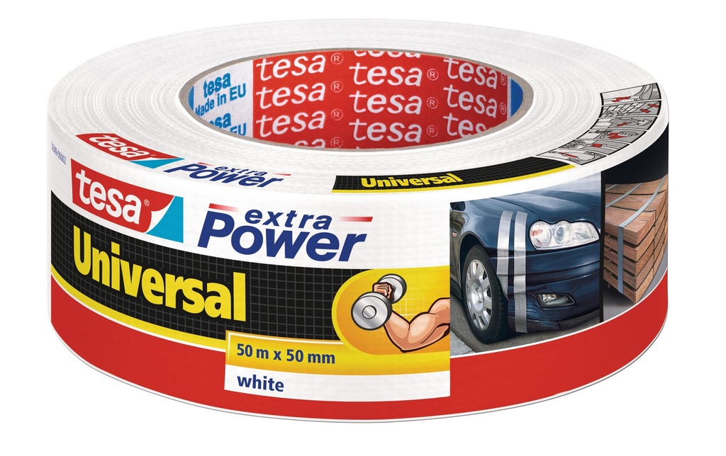 TESA Rub.tesa ExtraPower 50mm blanc (50 pces)