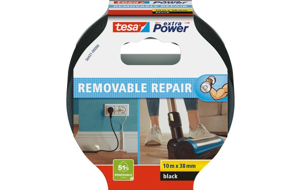 TESA Rub.tissuRepairRem10mx38mm noi