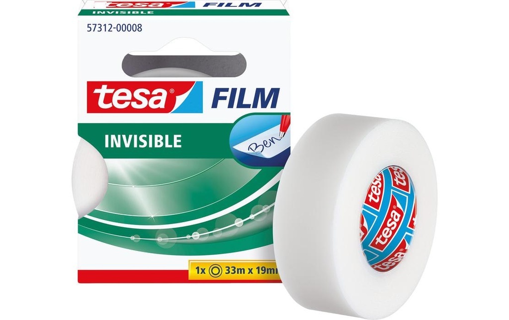 TESA tesafilm invisible 19mmx33m (33 pces)