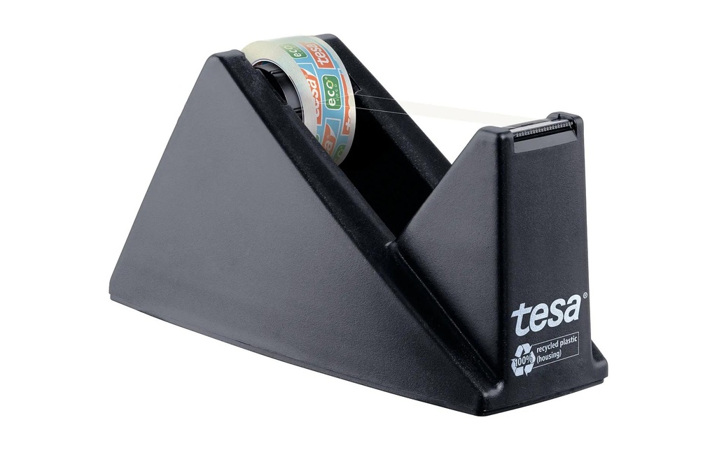 TESA Dérouleur table ecoLogo noir