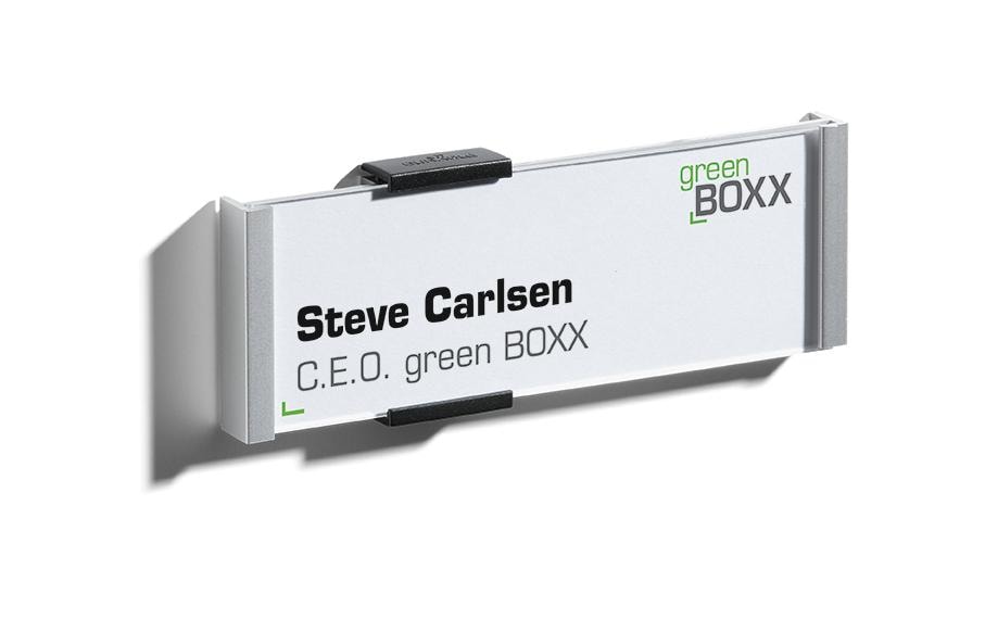 DURABLE Plaque p. InfoSign 149x52.5mm