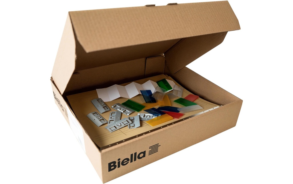 BIELLA Dossier susp.Orig.A4 set à 25p (25 pces)