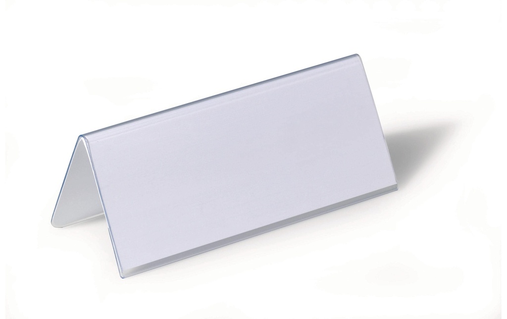 DURABLE Porte-noms pr.table 61/122x150 (25 pces)