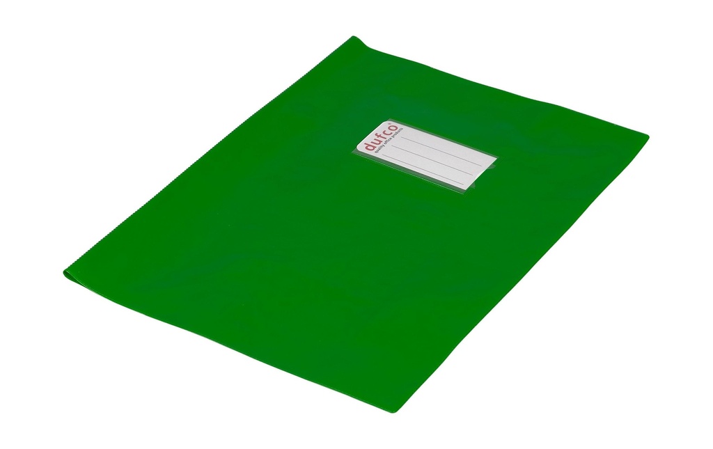 DUFCO Poch.cahier 18x22.5cm vert (10 pces)