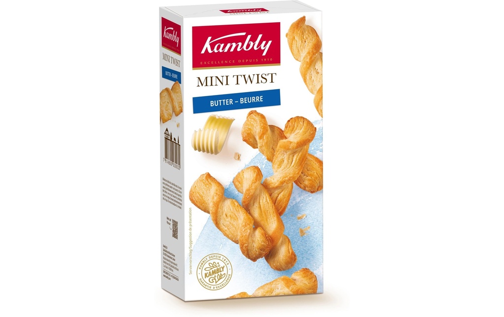 KAMBLY Kambly Mini-Twist sel-beurre (100 pces)