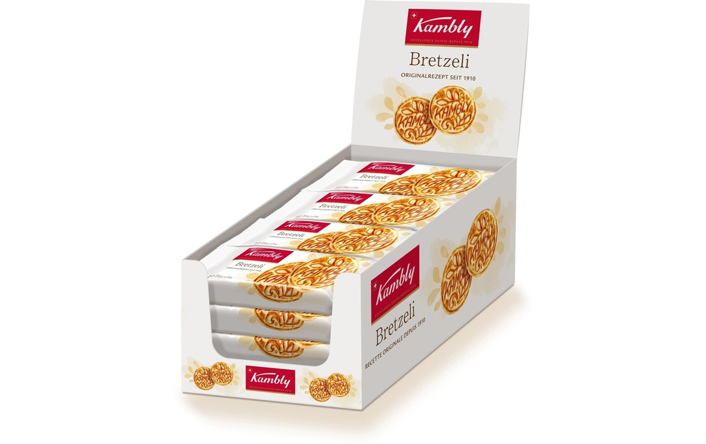 KAMBLY Kambly petit bretzel 40g (40 pces)